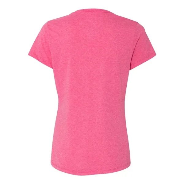 Hanes Women's Perfect-T Triblend V-Neck T-Shirt - Hanes Women's Perfect-T Triblend V-Neck T-Shirt - Image 5 of 13