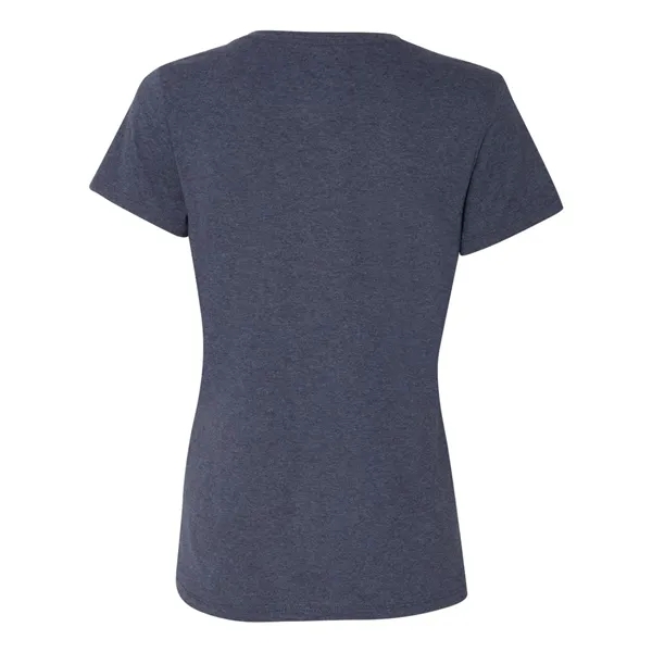 Hanes Women's Perfect-T Triblend V-Neck T-Shirt - Hanes Women's Perfect-T Triblend V-Neck T-Shirt - Image 7 of 13