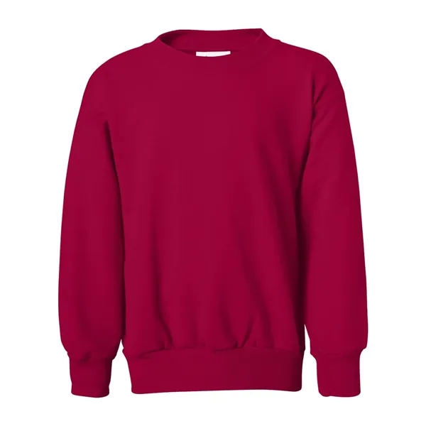 Hanes Youth EcoSmart® Crewneck Sweatshirt - Hanes Youth EcoSmart® Crewneck Sweatshirt - Image 9 of 29