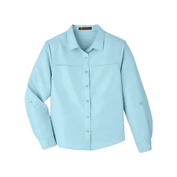Harriton Women's Key West Performance Staff Shirt - Harriton Women's Key West Performance Staff Shirt - Image 3 of 14