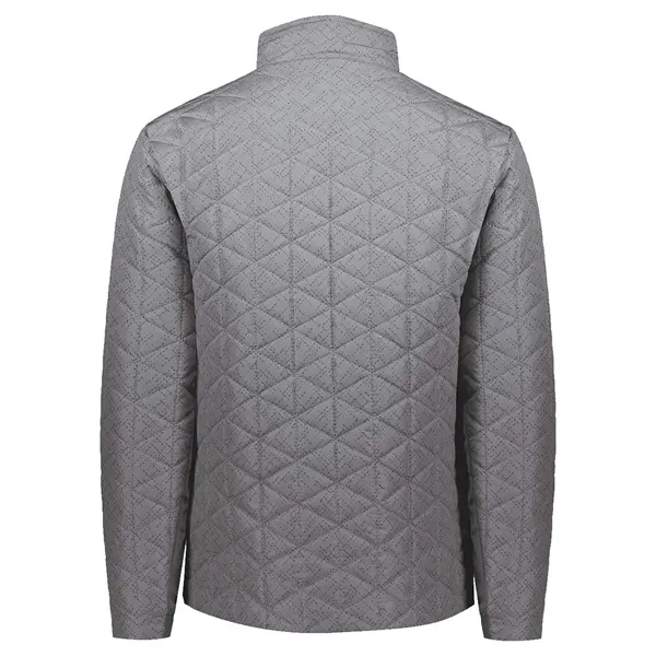 Holloway Men's Repreve® Eco Quilted Jacket - Holloway Men's Repreve® Eco Quilted Jacket - Image 11 of 12