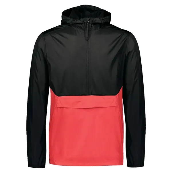 Holloway Men's Packable Quarter-Zip Jacket - Holloway Men's Packable Quarter-Zip Jacket - Image 7 of 34