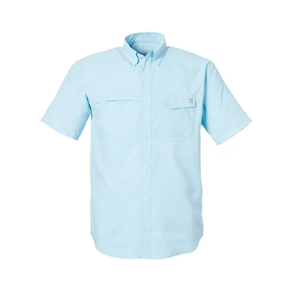 HUK Men's Tide Point Short Sleeve Shirt - HUK Men's Tide Point Short Sleeve Shirt - Image 3 of 12