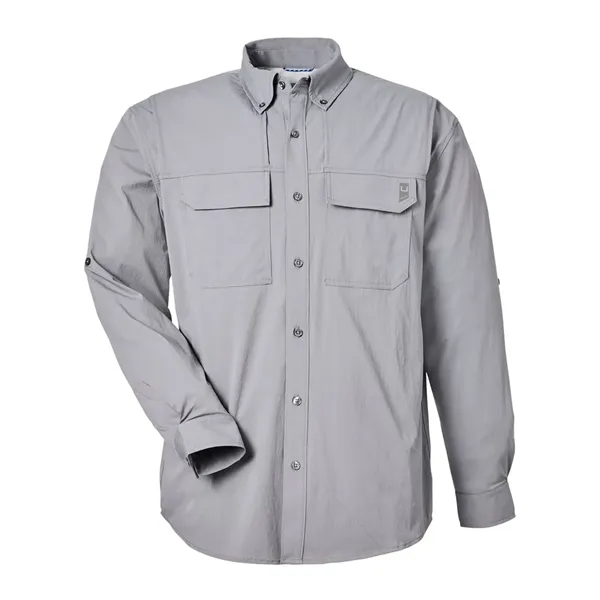 HUK Men's Creekbed Pocket Fishing Shirt - HUK Men's Creekbed Pocket Fishing Shirt - Image 7 of 10