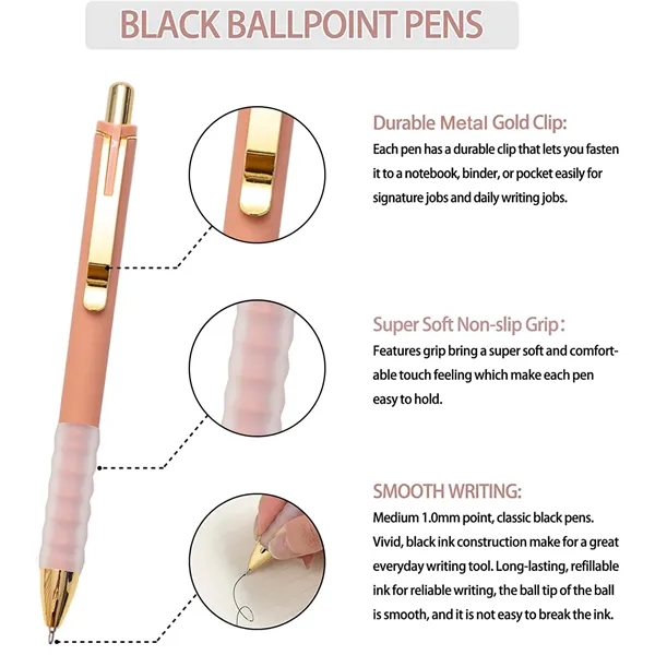 Pen with Super Soft Grip Ball Point Pen - Pen with Super Soft Grip Ball Point Pen - Image 1 of 4
