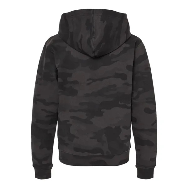 Independent Trading Co. Youth Midweight Hooded Sweatshirt - Independent Trading Co. Youth Midweight Hooded Sweatshirt - Image 4 of 25