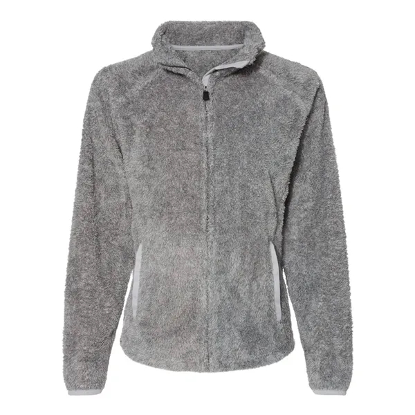 J. America Women's Boundary Shag Frosty Sherpa Full-Zip - J. America Women's Boundary Shag Frosty Sherpa Full-Zip - Image 3 of 6
