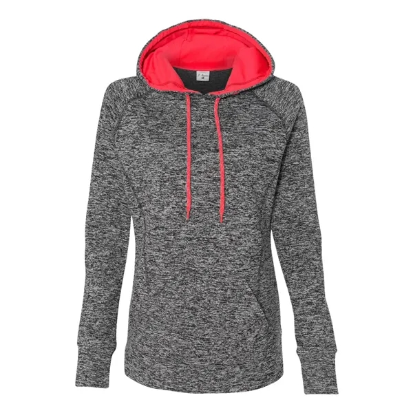 J. America Women's Cosmic Fleece Hooded Sweatshirt - J. America Women's Cosmic Fleece Hooded Sweatshirt - Image 3 of 23