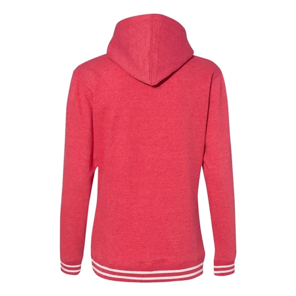 J. America Women's Relay Hooded Sweatshirt - J. America Women's Relay Hooded Sweatshirt - Image 5 of 8
