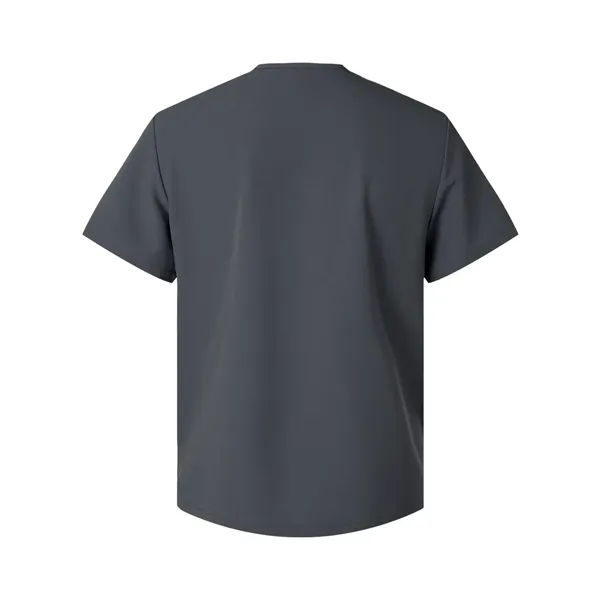 Jaanuu Men's Platt 3-Pocket Scrub V-Neck Top - Jaanuu Men's Platt 3-Pocket Scrub V-Neck Top - Image 4 of 10