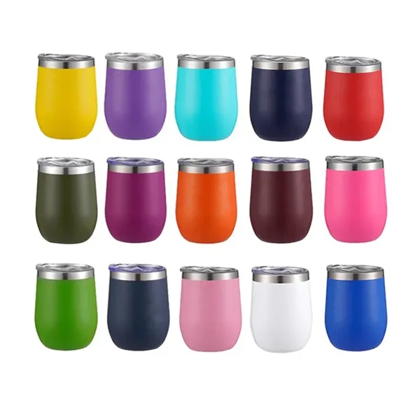 Cabernet 12 oz Vacuum Insulated Stainless Steel Wine Goblet