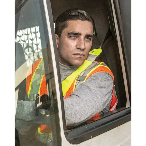 Kishigo Dual Stripe Seat Belt Covers - Kishigo Dual Stripe Seat Belt Covers - Image 0 of 2