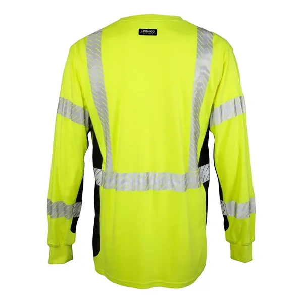Kishigo Unisex Tall FR Long Sleeve Henley T-Shirt