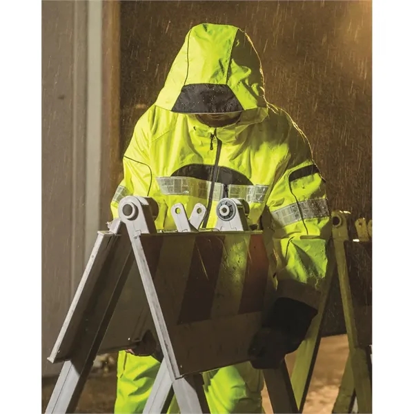 Kishigo Unisex Premium Black Series® Rainwear Jacket - Kishigo Unisex Premium Black Series® Rainwear Jacket - Image 0 of 4