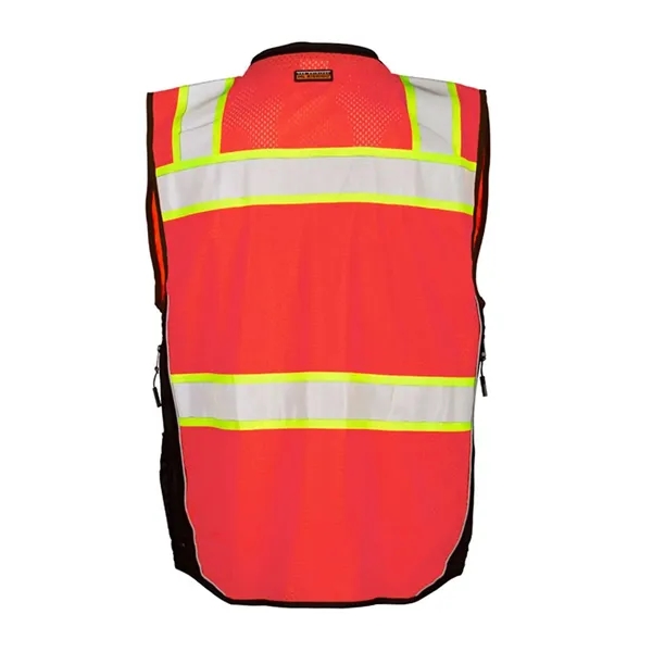 Kishigo Unisex Premium Black Series® Surveyors Vest - Kishigo Unisex Premium Black Series® Surveyors Vest - Image 2 of 6