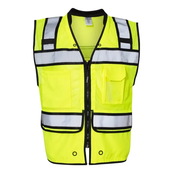 Kishigo Unisex High-Performance Surveyors Vest - Kishigo Unisex High-Performance Surveyors Vest - Image 3 of 7