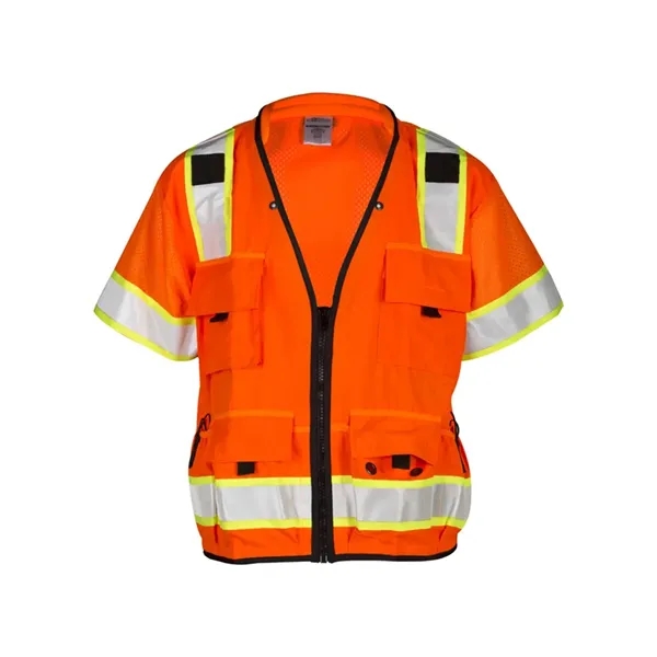 Kishigo Unisex Professional Surveyors Vest - Kishigo Unisex Professional Surveyors Vest - Image 3 of 4