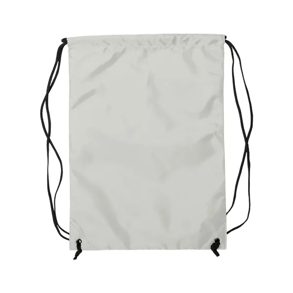 Liberty Bags Zippered Drawstring Backpack - Liberty Bags Zippered Drawstring Backpack - Image 14 of 14