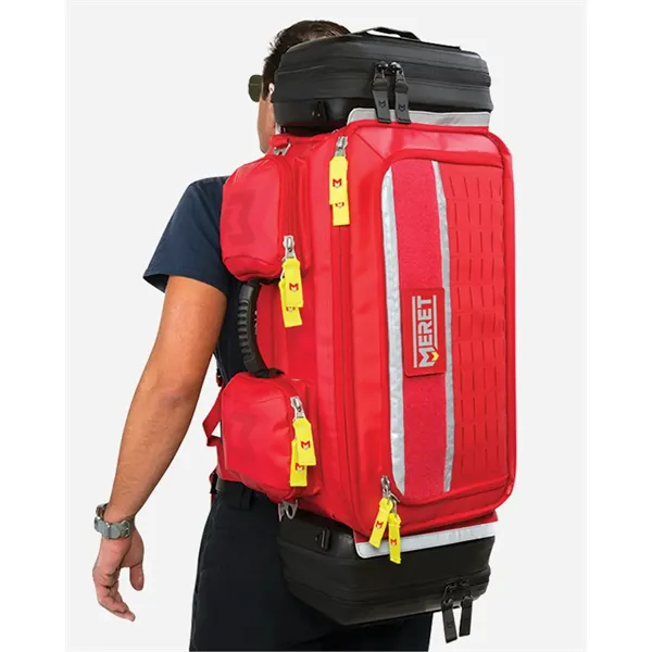 MERET OMNI™ PRO X Red Convertible Backpack Bag