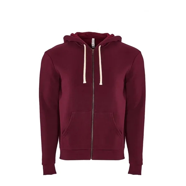 Next Level Unisex Santa Barbara Full-Zip Hoodie Sweatshirt - Next Level Unisex Santa Barbara Full-Zip Hoodie Sweatshirt - Image 3 of 14