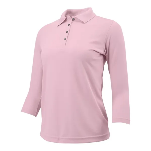 Paragon Women's Lady Palm Three-Quarter Sleeve Polo - Paragon Women's Lady Palm Three-Quarter Sleeve Polo - Image 6 of 22