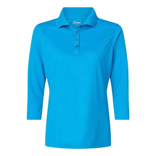 Paragon Women's Lady Palm Three-Quarter Sleeve Polo - Paragon Women's Lady Palm Three-Quarter Sleeve Polo - Image 19 of 22