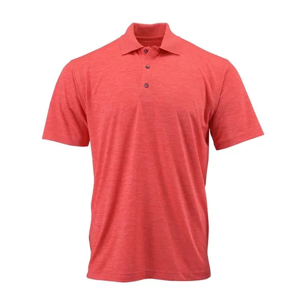 Paragon Men's Dakota Striated Heather Polo - Paragon Men's Dakota Striated Heather Polo - Image 8 of 25