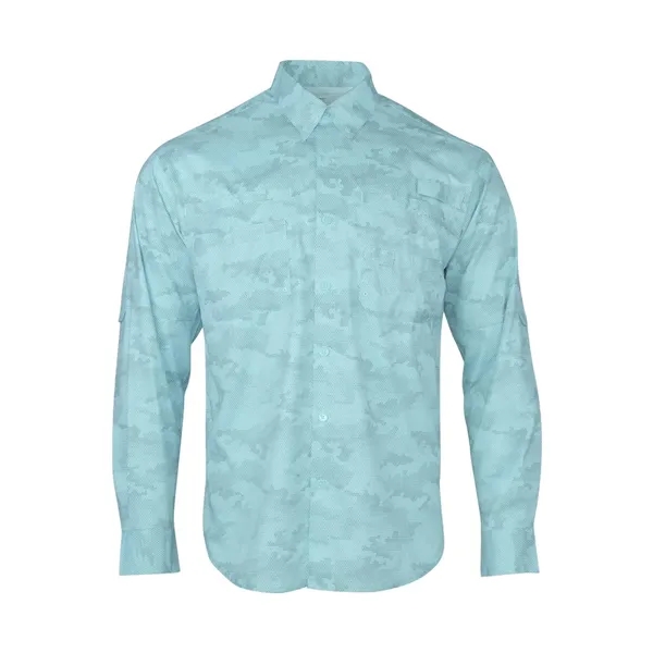 Paragon Men's Buxton Sublimated Fishing Shirt - Paragon Men's Buxton Sublimated Fishing Shirt - Image 4 of 12