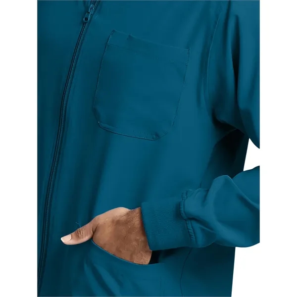 Skechers - Men's Three-Pocket Zip-Up Structure Warm-Up Sc... - Skechers - Men's Three-Pocket Zip-Up Structure Warm-Up Sc... - Image 2 of 50