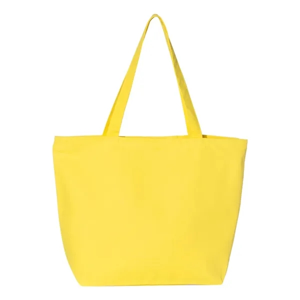 Q-Tees 25L Zippered Tote - Q-Tees 25L Zippered Tote - Image 15 of 16
