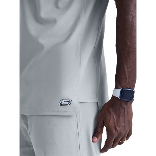 Skechers - Men's One-Pocket V-Neck Structure Scrub Top - Skechers - Men's One-Pocket V-Neck Structure Scrub Top - Image 25 of 47