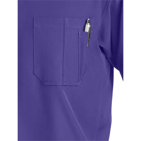 Skechers - Men's One-Pocket V-Neck Structure Scrub Top - Skechers - Men's One-Pocket V-Neck Structure Scrub Top - Image 33 of 47