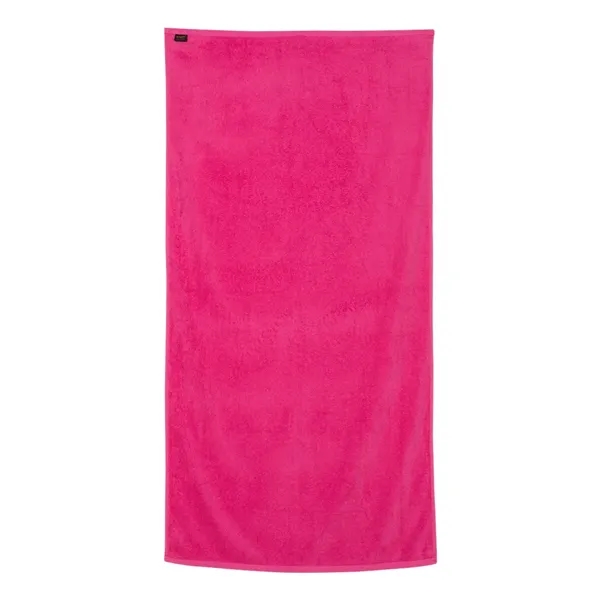 Q-Tees Velour Beach Towel - Q-Tees Velour Beach Towel - Image 6 of 24