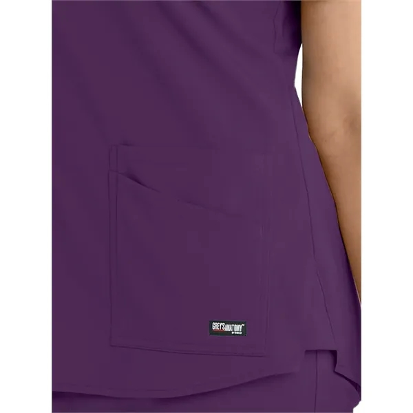 Grey's Anatomy Spandex Stretch - Women's Four-Pocket V-Ne... - Grey's Anatomy Spandex Stretch - Women's Four-Pocket V-Ne... - Image 21 of 56
