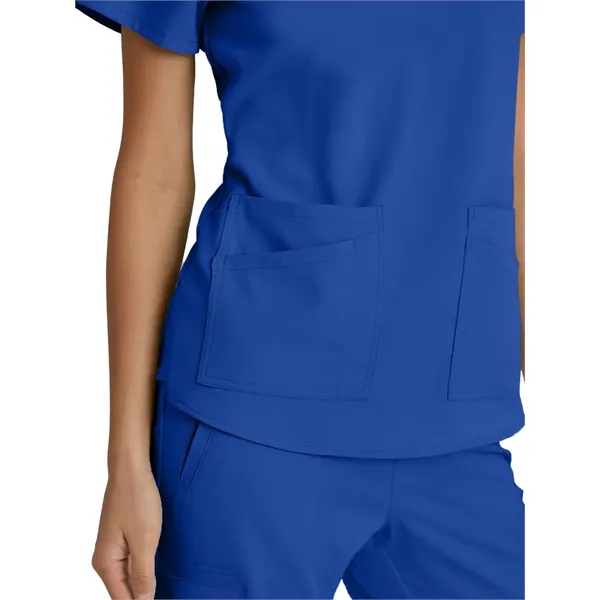 Grey's Anatomy Spandex Stretch - Women's Four-Pocket V-Ne... - Grey's Anatomy Spandex Stretch - Women's Four-Pocket V-Ne... - Image 25 of 56