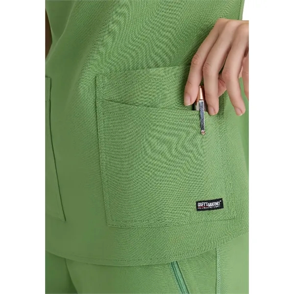 Grey's Anatomy Spandex Stretch - Women's Four-Pocket V-Ne... - Grey's Anatomy Spandex Stretch - Women's Four-Pocket V-Ne... - Image 52 of 56