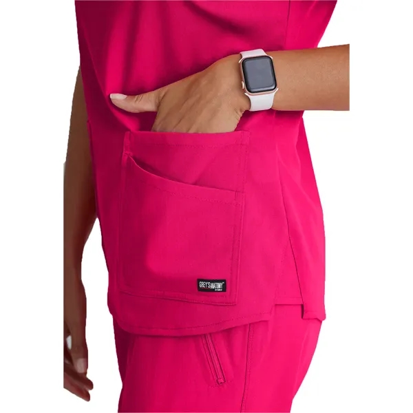 Grey's Anatomy Spandex Stretch - Women's Four-Pocket V-Ne... - Grey's Anatomy Spandex Stretch - Women's Four-Pocket V-Ne... - Image 54 of 56