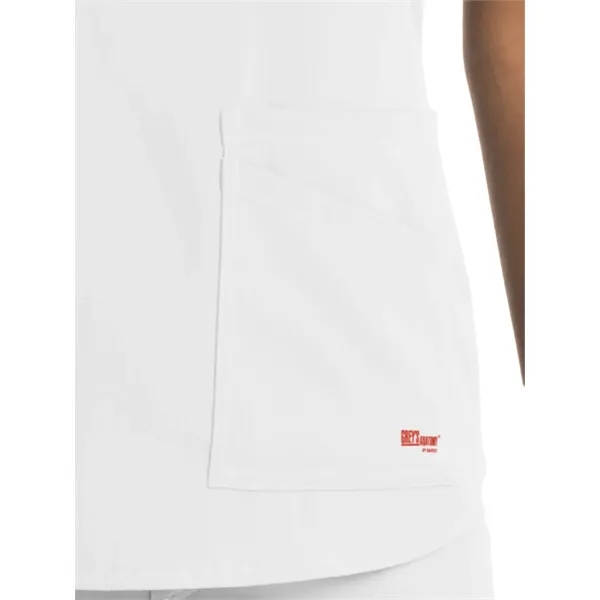 Grey's Anatomy Spandex Stretch - Women's Four-Pocket V-Ne... - Grey's Anatomy Spandex Stretch - Women's Four-Pocket V-Ne... - Image 55 of 56