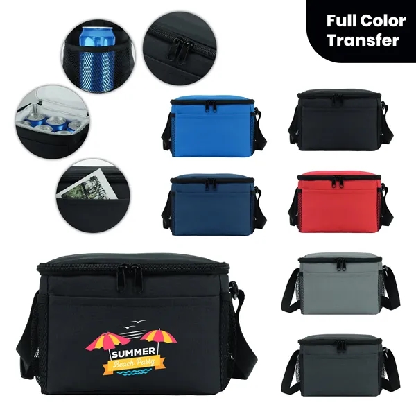 Wholesale Insulated 6 Can Cooler Bag - Wholesale Insulated 6 Can Cooler Bag - Image 1 of 1