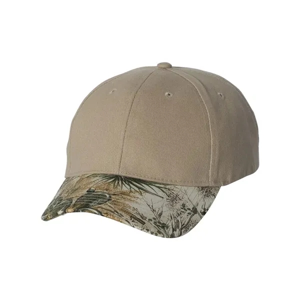 Kati Structured Solid Crown Camouflage Cap - Kati Structured Solid Crown Camouflage Cap - Image 6 of 8
