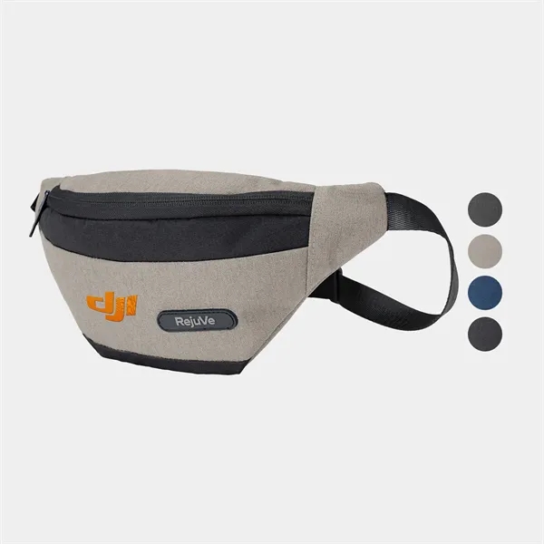 RejuVe® Milano Recycled Heather Modern Waist Fanny Pack - RejuVe® Milano Recycled Heather Modern Waist Fanny Pack - Image 0 of 9