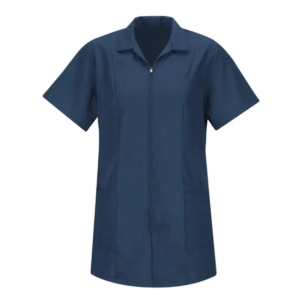 Red Kap Women's Zip Front Smock - Red Kap Women's Zip Front Smock - Image 1 of 4