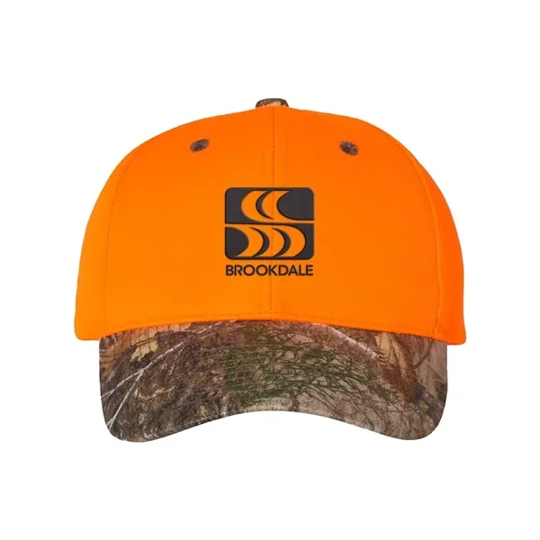 Outdoor Blaze Crown Camo Visor Cap - Outdoor Blaze Crown Camo Visor Cap - Image 3 of 4