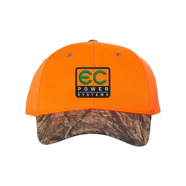 Outdoor Blaze Crown Camo Visor Cap - Outdoor Blaze Crown Camo Visor Cap - Image 4 of 4