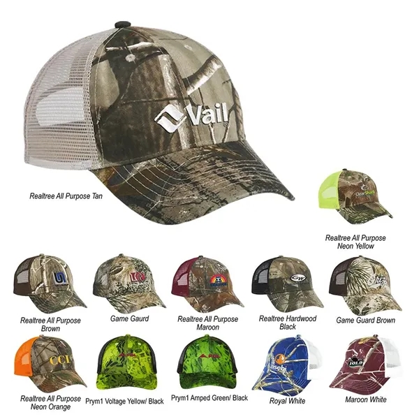 Kati Camo Mesh Back Cap