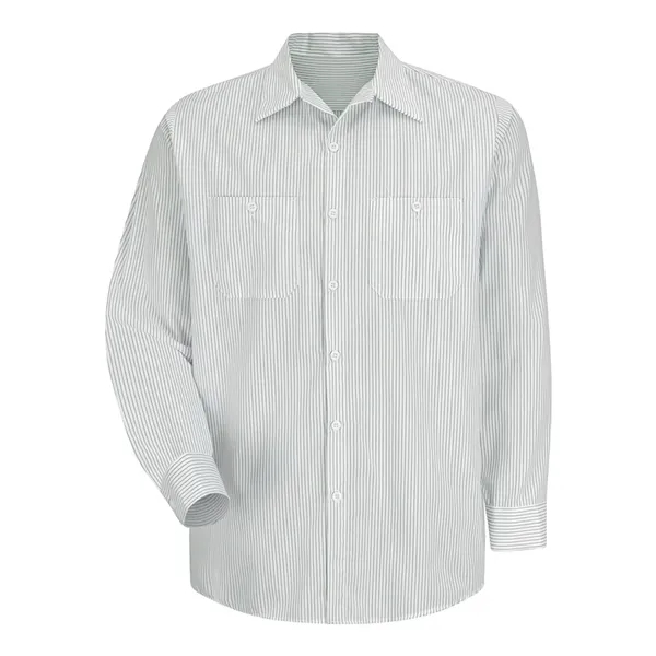 Red Kap Men's Premium Long Sleeve Work Shirt - Red Kap Men's Premium Long Sleeve Work Shirt - Image 9 of 16
