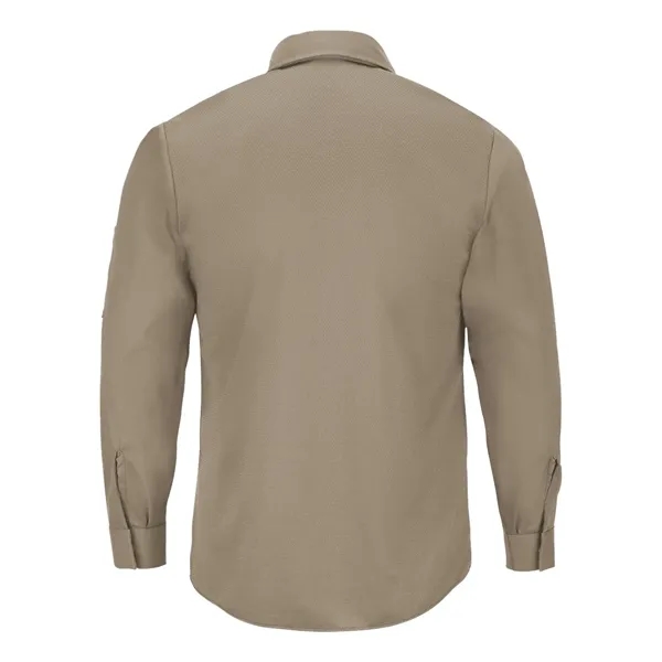 Red Kap Men's Pro Airflow Long Sleeve Work Shirt - Red Kap Men's Pro Airflow Long Sleeve Work Shirt - Image 6 of 10