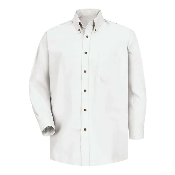 Red Kap Men's Poplin Dress Shirt - Red Kap Men's Poplin Dress Shirt - Image 51 of 54
