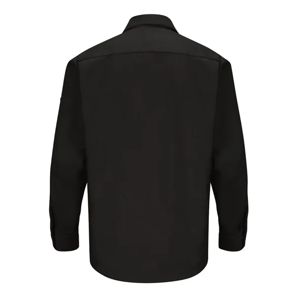 Red Kap Men's Tall Long Sleeve Automotive Crew Shirt - Red Kap Men's Tall Long Sleeve Automotive Crew Shirt - Image 2 of 15