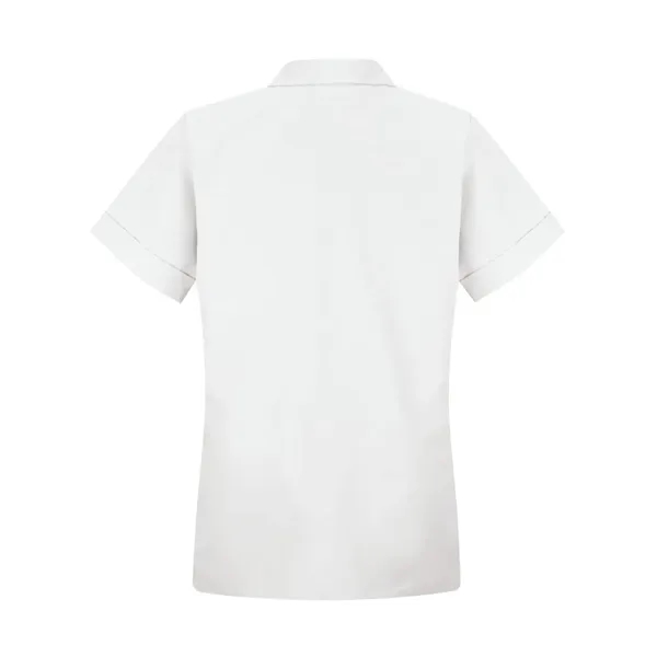 Red Kap Women's Loose Fit Short Sleeve Button Smock - Red Kap Women's Loose Fit Short Sleeve Button Smock - Image 10 of 10